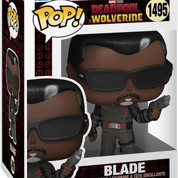 New - Funko Pop! Marvel: Deadpool & Wolverine - Blade #1495 - Picture 1 of 1